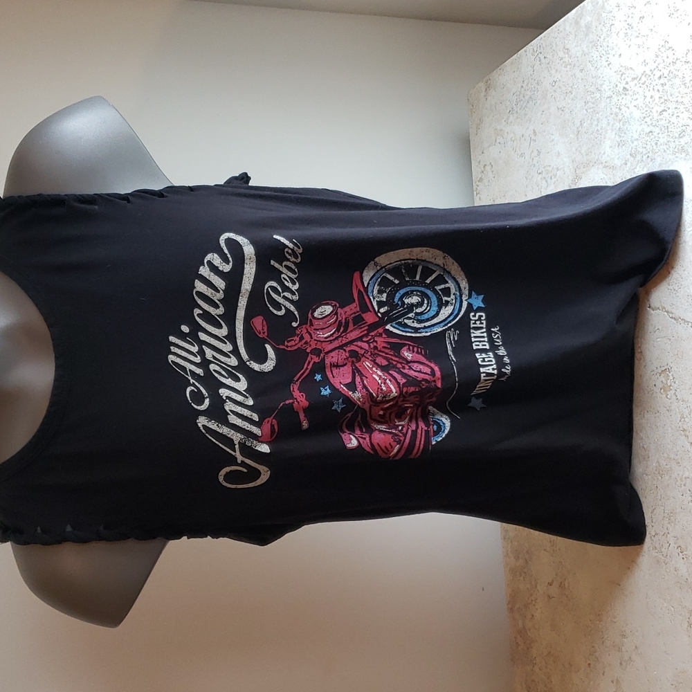 Maurices graphic tee, large, black